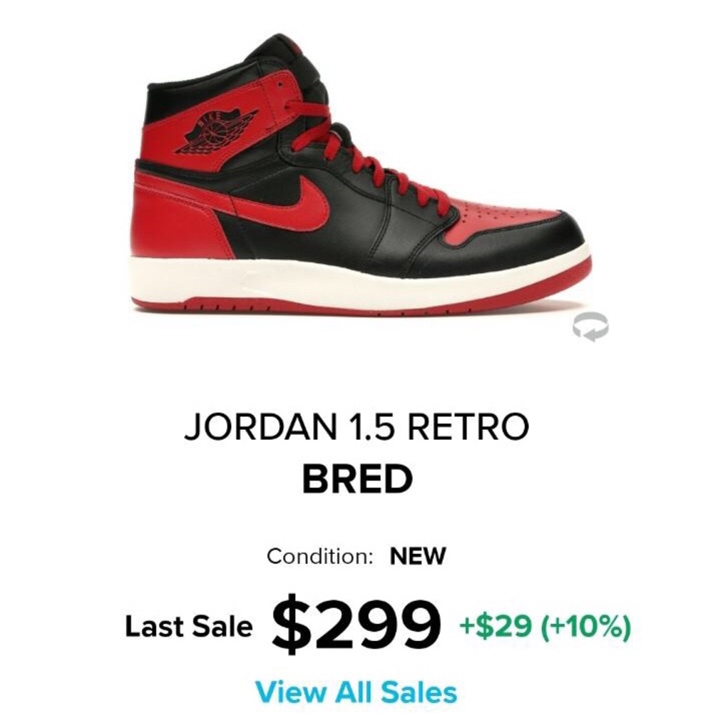 Air Jordan 1.5 High ** Rare ** - Picture 8 of 8